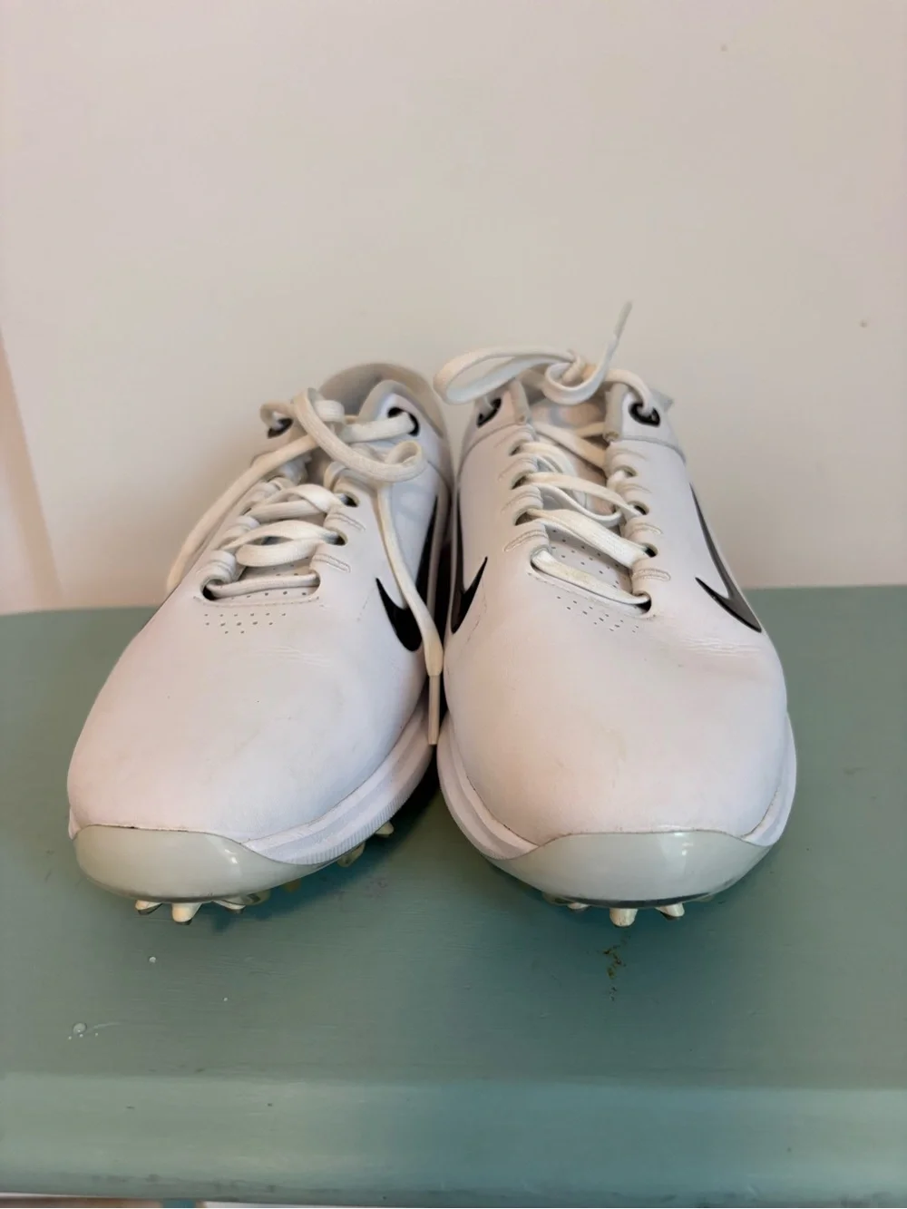 Nike Air Zoom Tiger Woods ‘20 edition White Golf Shoes, size 7, EUC, hard 2 find